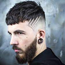 The line up haircut typically works best for black men with shorter hair. 37 Cool Haircut Designs For Men 2021 Update Haircut Designs For Men Haircuts For Men Haircut Designs