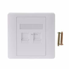 Ethernet cat 6 wall plates. Usb Cables Yan 8 Port White Wall Plate For Keystone Jack Cat5 Cat6 Rj45 8 Hole 2 Gang Industrial Electrical