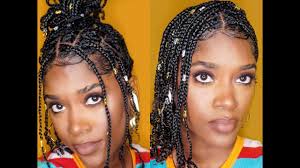 35 natural hairstyles braids | braided hairstyles for natural hair. Mini Braids On Natural Hair Easy Protective Style Youtube