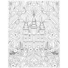 We also provide printable versions, so you can use crayons, markers or paint. Easter Salt Lake Temple Coloring Page Printable In Lds Coloring Pages On Ldsbookstore Com