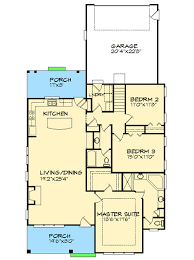 Our site is pleased to offer these types of designs that fit within specific lot size criteria. Southern Cottage For A Narrow Lot 15043nc Architectural Designs House Plans