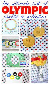 Olympic Activities And Crafts For Kids Olympic Games For Kids Olympic Crafts Olympics Activities