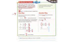 Purple level reading study guides. Go Math 5th Grade Lesson 6 5 Youtube