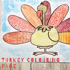 Turkey coloring pages thanksgiving coloring pages turkey coloring pages for kids to print and color. Turkey Colouring Page Zentangle Art Messy Little Monster