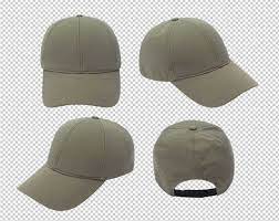 Green Baseball Cap Mockup Isolated Green Baseball Cap Baseball Cap Business Card Set