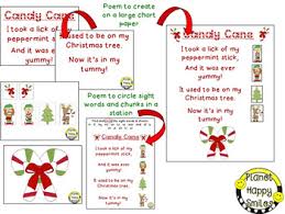 What is it about candy canes and the smell of peppermint that startles our senses so much into christmas memories? Christmas Activity Poetry Candy Cane By Planet Happy Smiles Tpt