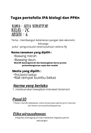 Laporan observasi sikap dan perilaku yang. Tugas Portofolio Ipa Ppkn Flip Ebook Pages 1 6 Anyflip Anyflip