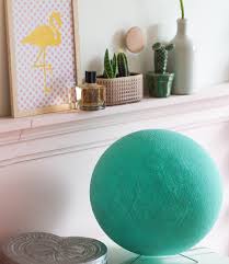 Stehlampe Mint Cotton Ball Lights