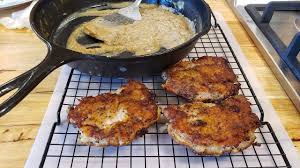 Breaded Pork Chops Quick Version Recipe Only The Hillbilly Kitchen Pork Chop Recipes Pork Sausage Recipes Southern Fried Pork Chops