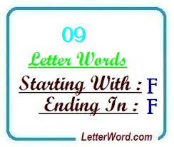 F · fabric · fabrosaurus · face · factory · fahrenheit · falcon · fall · fall Nine Letter Words Starting With F And Ending In F Letterword Com