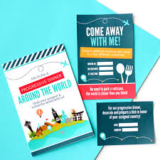The menu design is a visit card that sets the tone of your restaurant and makes the first impression of it. 4 Progressive Dinner Party Ideas Travel Edition The Dating Divas