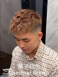 Stylish Chestnut Brown Haircuts for Men