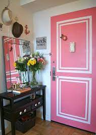 Heather Fulkerson Interiors Atlanta Interior Designer Diy Door Designs Decorating Small Spaces Painted Interior Front Door Decor