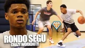 Rondo Segu INSANE Ball Handling Workout w/ Brian Macon!!