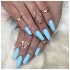 Hi lovelies today is another watch me work, only this time i share with you three 3 different ways to apply colored acrylic. Go Matte Blue Acrylic Nails Basic Nails Neon Blue Nails
