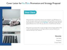 Write a great cover letter in mins. Cover Letter For Youtube Promotion And Strategy Proposal Agenda Ppt Powerpoint Presentation Infographic Template Influencers Powerpoint Templates