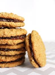Date Filled Oatmeal Sandwich Cookies Recipe Date Filled Cookie Recipe Sandwich Cookies Filling Cookies Recipes Christmas