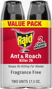 Sc Johnson Raid® Essentials 321026 Ant, Roach, And Spider Aerosol Killer  Spray 10 Oz. - 6/Case