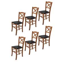 Check spelling or type a new query. Tommychairs Chaises De Design Set De 2 Chaises Cross Pour La Cuisine Et La Salle A Manger De Style Traditionnel 100 Naturel Et Assise En Bois Non Traite Avec Une Structure En
