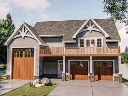 050g 0096 Carriage House Plan With 2 Bedrooms Drive Thru Rv Bay And Double Garage Carriage House Plans Garage Apartment Plan Carriage House Garage