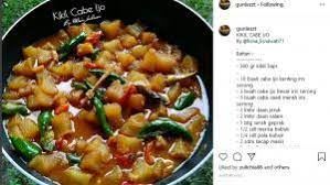 Resep oseng kikil cabe ijo | dapur kita subscribe now. Resep Membuat Tumis Kikil Cabai Hijau Teksturnya Empuk Dan Tidak Berbau Amis