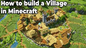 Minecraft house is essential to players. How To Build An Awesome Village In Minecraft 1 15 Survival Youtube