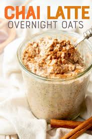 Chai Latte Overnight Oats Oats Oats Latte Rezepte Waffeln Rezept Lecker