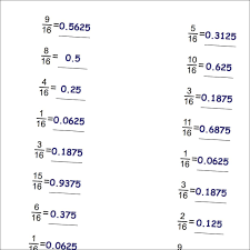 Math Worksheets Fraction To Decimal Drills Decimals Math Decimals Math Worksheets