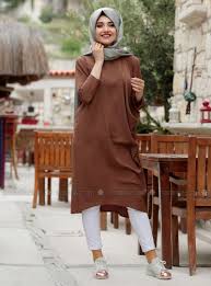 Meralin Salas Tunik Taba Gamze Ozkul Muslim Fashion Hijab Muslim Women Fashion Muslim Fashion