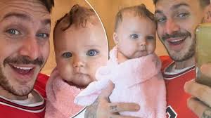 Kirk Norcross shares rare baby pictures of his daughter amidst claims his  ex-fiancé has 'banned' him from seeing her