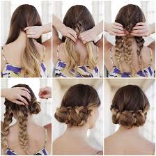 I mean it when i say that short hair can get a tad boring after some time. Creative Ideas Diy Easy Braided Updo Hairstyle