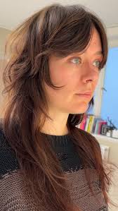 Texture check volume check face framing check., Love these choppy long  styles, you have the advantage of short face framing layers to compliment  the face all whilst retaining length., Let us know what ...