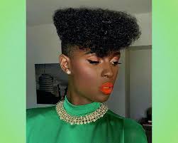 Nowadays afro hair tyoe can be worn in short cuts without using extensions and creating box. 14 Stunning Examples Of Black Women With Fades