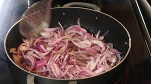 If the water immediately evaporates, turn down the heat. Fried Onions Recipe Onions For Biryani Birista Yummy Indian Kitchen