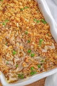 Pour mixture into casserole dish. Tuna Noodle Casserole Dinner Then Dessert