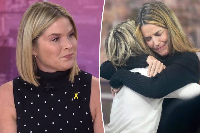 Jenna Bush Hager breaks down in tears as she details Savannah Guthrie's  emotional return to 'Today'