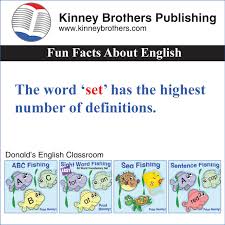 Fun Facts About English 6 English Dictionaries Fun Facts English Classroom