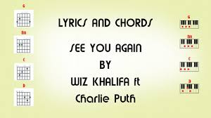 See you again (ост ''форсаж 7'' / ''furious seven'') wiz khalifa feat. Wiz Khalifa See You Again Ft Charlie Puth Lyrics And Chords 5 49 Mb 04 00 Ocravinho Mp3