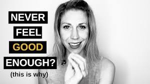 When you don't feel like you measure up