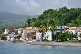 The settlement was wiped out in 1902 by the volcano mount pelée. Martinique Malerische Stadt Des Saint Pierre In Antillen Stockfoto Bild Von Malerisch Gebaude 64315692