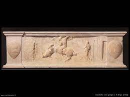 …relief in his marble panel st. Donatello St George And The Dragon Saint George And The Dragon Donatello Italian Sculptors