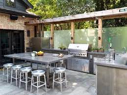 Top 60 Best Outdoor Kitchen Ideas Chef Inspired Backyard Designs Outdoor Kitchen Countertops Outdoor Kitchen Design Layout Outdoor Kitchen