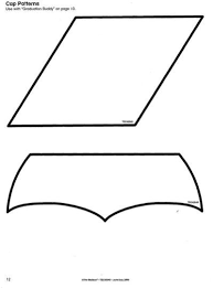 Cap Pattern Teaching Ideas Graduation Hat Template Graduation Cap Pattern Graduation Cap