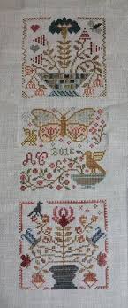 Blackbird Design Garden Series 4 5 And 6 Blackbird Designs Cross Stitch Samplers Cross Stitch Embroidery