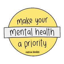 High quality and durable vinyl stickers. Mental Health Awareness
