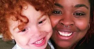 When he was born I heard, 'Oh my God. He has RED HAIR!' I paused. 'No, just  wash him a few times.' The nurse washed him 3 times. 'No mama, you've got