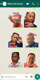 Gak nyangka, stiker peluk, stiker cuka cuka lodeh, stiker nyimak wawon, stiker terima kasih sudah diberitahu, stiker gak jelas, stiker mendoan anget, stiker siyap, stiker mencoba meresapi, stiker. Kumpulan Stiker Wa Kocak Terbaru Wastickerapps Fur Android Apk Herunterladen
