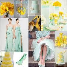 Decoracion De Boda En Menta Y Amarillo Wedding Color Inspiration Wedding Colors Yellow Wedding