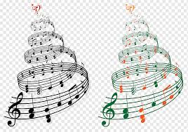 Download Creative Christmas Tree Notes Christmas Tree Music Note Png Pngwing SVG Cut Files