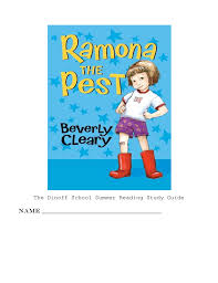 I might slightly favor ramona quimby, age 8, but this book is right there on the same level. Ramona The Pest Study Guide
